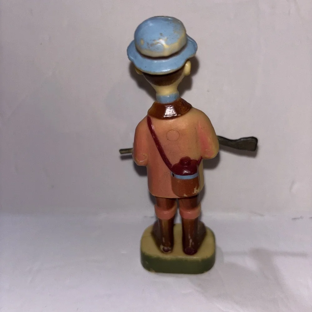 Vintage Wilton & Other Cake Topper Figure Lot Dad Grand Father Lot Of 3